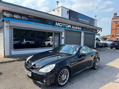 Used Mercedes SLK55 AMG 2005 Black Cabriolet