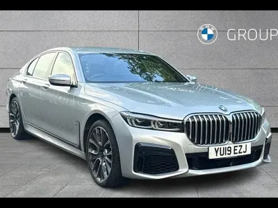 Used BMW 750 M Sport 523 HP (384 kW) 2019 Silver Sedan