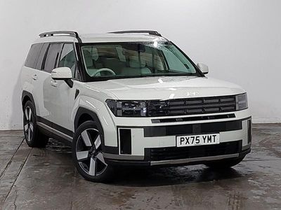 Premium pearlescent cyber sage New 2025 Hyundai Santa Fe Ultimate SUV | £47,998 (Good price)