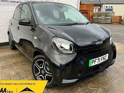 Used Smart ForFour Electric Drive Premium 60 kW (82 HP) 2021 Black Hatchback