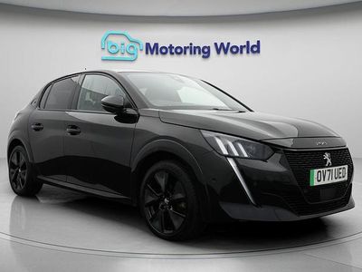 Used Peugeot e-208 Premium 100 kW (136 HP) 2022 Black Hatchback