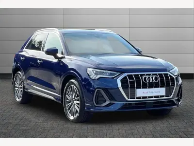 Used Audi Q3 S-Line 197 HP (144 kW) 2022 Navarra blue SUV