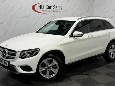 Used Mercedes GLC220 170 HP (125 kW) 2018 White SUV