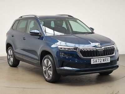Used Skoda Karoq SE Drive 110 HP (80 kW) 2022 Blue SUV