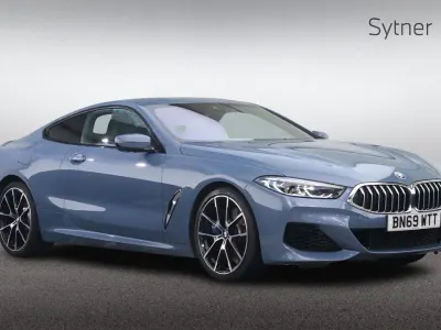 Used BMW 840 Comfort Edition 335 HP (246 kW) 2019 Blue Coupe
