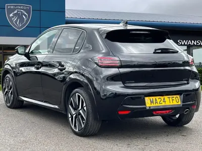 Used Peugeot 208 GT 99 HP (72 kW) 2024 Black Hatchback