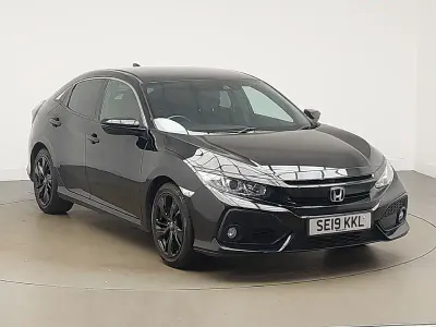 Used Honda Civic SR 126 HP (92 kW) 2019 Black Hatchback