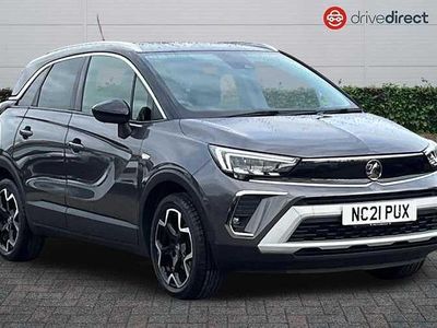 Used Vauxhall Crossland SRi 131 HP (96 kW) 2021 Grey SUV