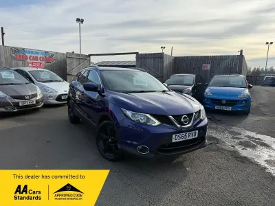 Used Nissan Qashqai N-TEC 110 HP (80 kW) 2015 Blue SUV