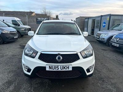 Used Ssangyong (KGM) Korando 155 HP (114 kW) 2015 White SUV