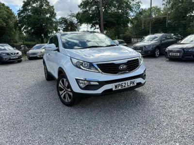 Used Kia Sportage 115 HP (84 kW) 2012 White SUV