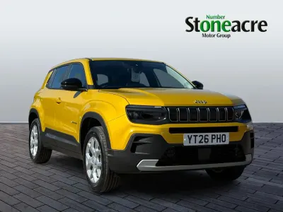 New Jeep Avenger Altitude 101 HP (74 kW) 2026 Yellow SUV