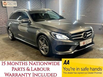 Grey Used 2016 Mercedes C250 AMG line Estate | £10,990 (Good price)