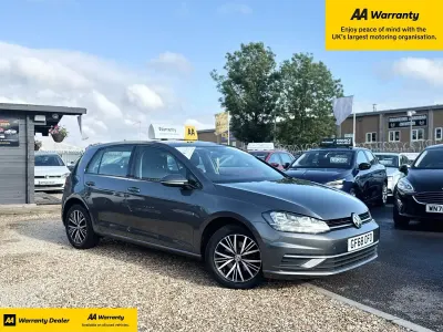 Used VW Golf VII SE 115 HP (84 kW) 2018 Grey Hatchback