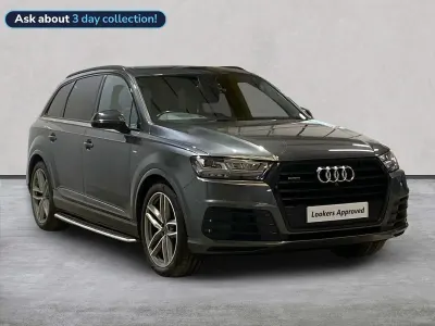 Used Audi Q7 Black Edition 272 HP (200 kW) 2018 Grey SUV