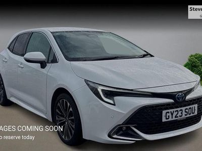 Used Toyota Corolla Design 2023 White Hatchback