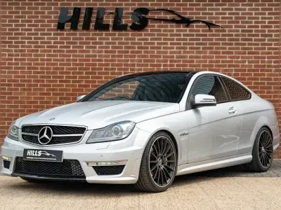 Used Mercedes C63 AMG AMG 457 HP (336 kW) 2014 Silver Coupe