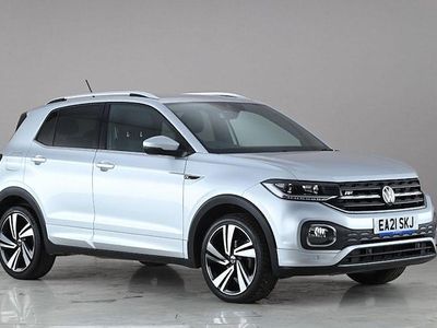 Used VW T-Cross R-line 116 HP (85 kW) 2020 Silver SUV