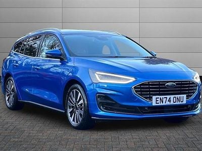 Used Ford Focus Titanium X 125 HP (91 kW) 2025 Desert island blue Estate
