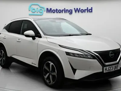 Gebraucht Nissan Qashqai N-Connecta 190 PS (139 kW) 2023 Weiß SUV