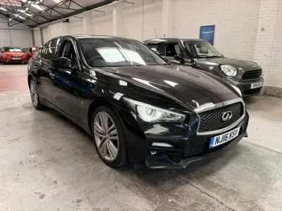 Used Infiniti Q50 Sport Tech 167 HP (122 kW) 2016 Black Sedan