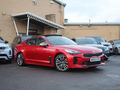 Red Used 2019 Kia Stinger GT-Line S Hatchback | £17,885 (Fair price)