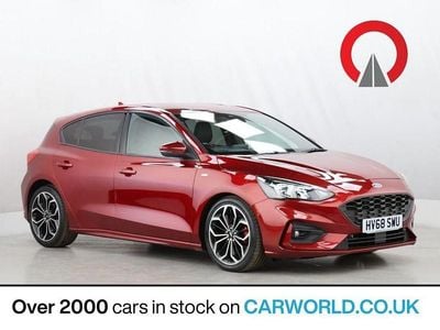 Red Used 2018 Ford Focus ST-Line X Hatchback | £11,400 (Fair price)
