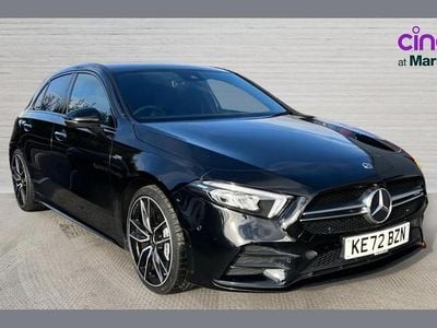Black Used 2023 Mercedes A35 AMG Premium Hatchback | £24,462 (Good price)