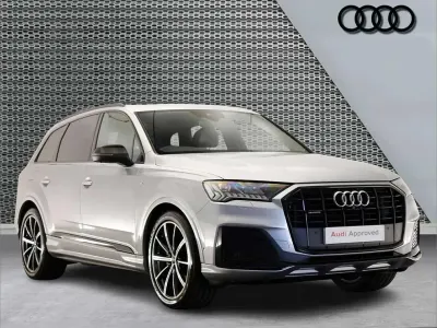 Used Audi Q7 Black Edition 281 HP (206 kW) 2020 Silver SUV