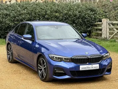 Used BMW 320 M Sport 2021 Blue Sedan