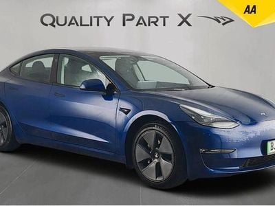 Blue Used 2023 Tesla Model 3 Long Range RWD Sedan | £22,480 (Fair price)