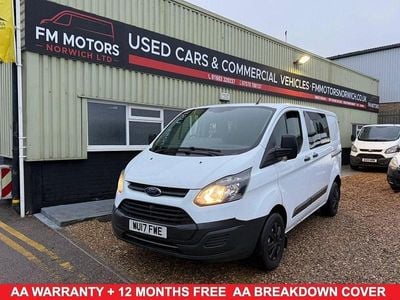 White Used 2017 Ford Transit Custom Van | £9,500 (Expensive)