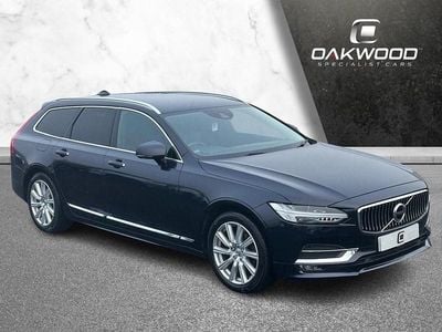 Used Volvo V90 Inscription 190 HP (139 kW) 2018 Blue Estate