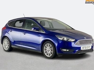 Blue Used 2018 Ford Focus Zetec Hatchback | £7,895 (Good price)