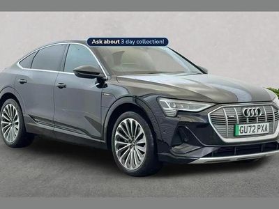 Used Audi e-tron Sportback S-Line 230 kW (313 HP) 2022 Black SUV