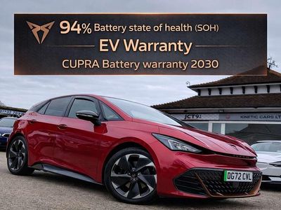 Used Cupra Born 150 kW (204 HP) 2022 Red Hatchback