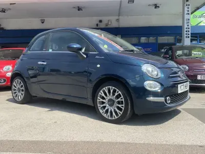 Used Fiat 500 Dolcevita 2021 Blue Cabriolet