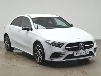 Used Mercedes A250 AMG Line Premium 218 HP (160 kW) 2022 White Sedan