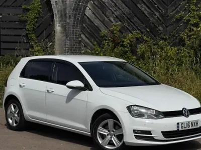 Used VW Golf VII Edition 110 HP (80 kW) 2016 White Hatchback
