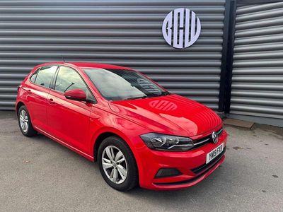 Red Used 2019 VW Polo Edition Hatchback | £9,800 (Fair price)
