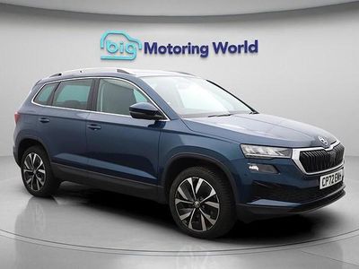 Used Skoda Karoq SE L 150 HP (110 kW) 2022 Blue SUV