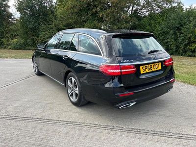 Begagnad Mercedes E220 SE 2018 Svart Kombi