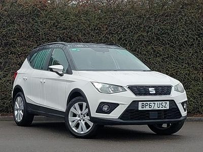 White Used 2018 Seat Arona SE SUV | £8,498 (A bit pricey)