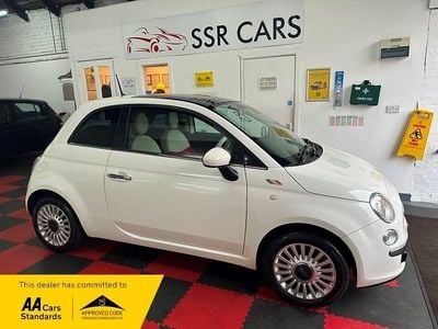 White Used 2013 Fiat 500 Lounge Hatchback | £2,990 (Good price)