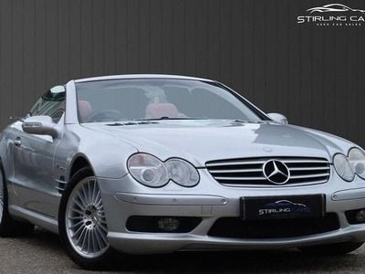 Begagnad Mercedes SL55 AMG AMG 476 HK (350 kW) 2002 Silver Cab