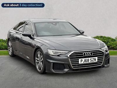 Used Audi A6 S-Line 200 HP (147 kW) 2018 Grey Sedan