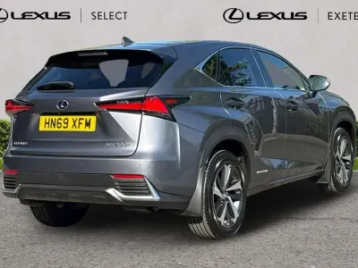 Used Lexus NX300h 197 HP (144 kW) 2019 Mercury grey SUV