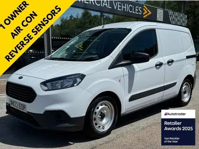 Used Ford Courier 100 HP (73 kW) 2022 Frozen white (solid paint) MPV