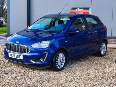 Used Ford Ka Plus Zetec 85 HP (62 kW) 2019 Blue Hatchback