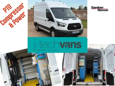 Used Ford Transit 130 HP (95 kW) 2019 White Van
